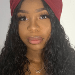 Red Knitted Knotted Headband