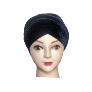 Blue Turban Head Wrap