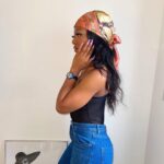 Nova Silk Head Scarf - Mauve