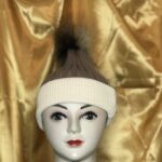 Dual-Tone Mink Fur Beanie