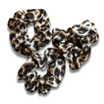 Brown Animal Print Scrunchie 3