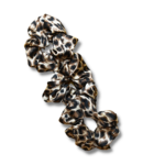 Brown Animal Print Scrunchie 4