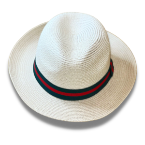 Cream Gucci Summer Straw Hat 1