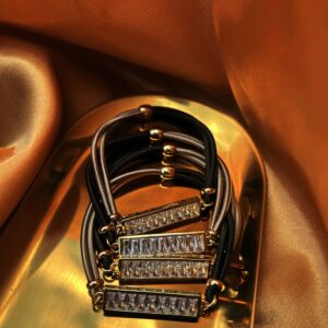 Premium Gold Duo-Tone Hair Tie
