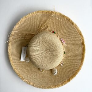 Blonde BEACH BAE Summer Straw Hat