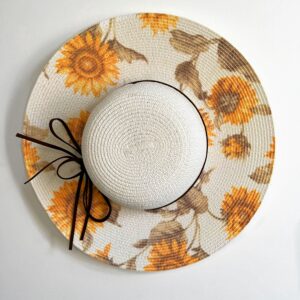 Sunflower Summer Straw Hat