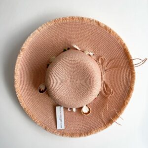 Pink BEACH BAE Summer Straw Hat