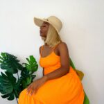 Blonde BEACH BAE Summer Straw Hat