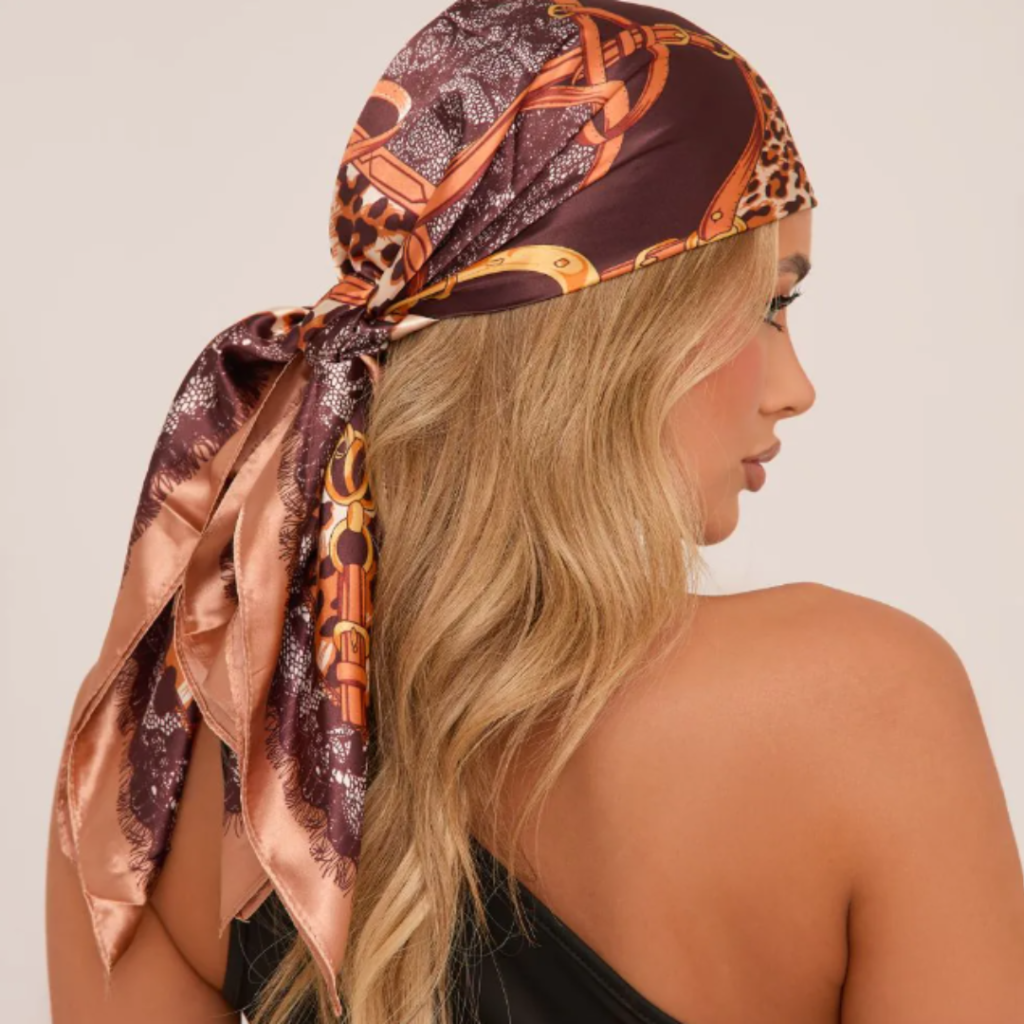 superpower satin scarf