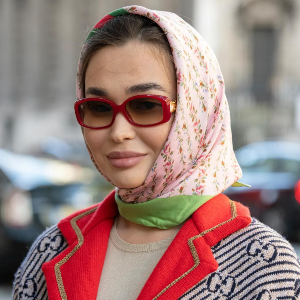 grace kelly head scarf